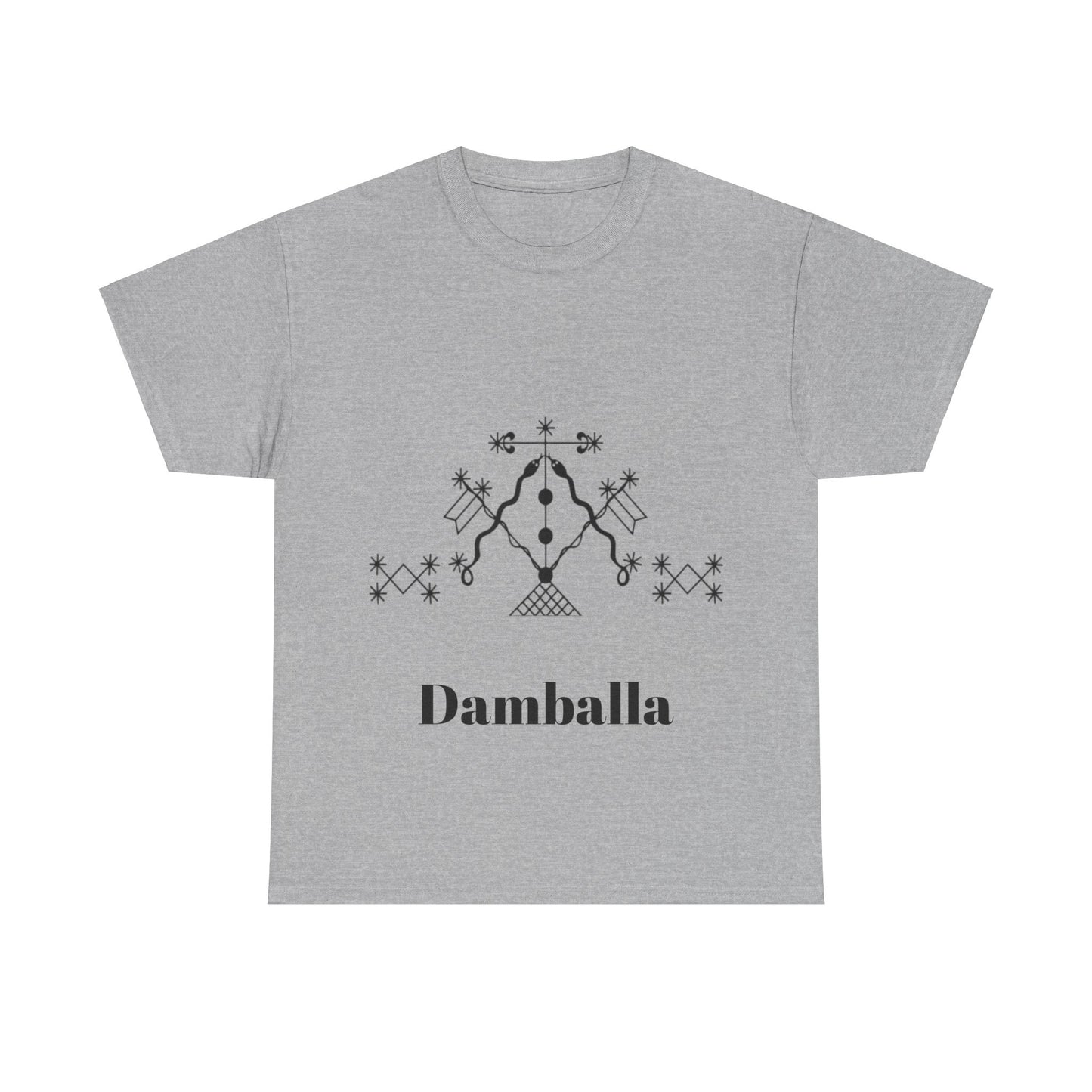 Damballa Vodou Veve Unisex Tee, Haitian Vodou, Machetoupatou