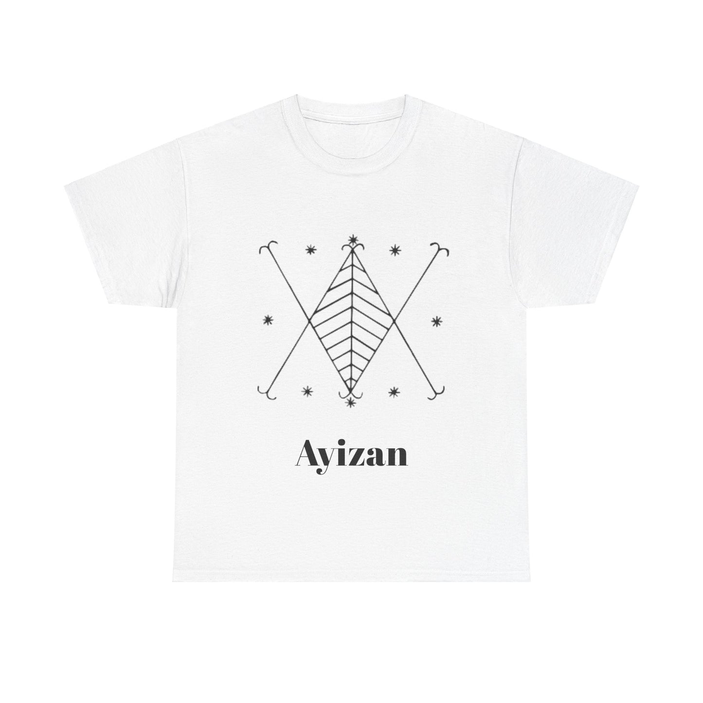 Ayizan Vodou Veve Unisex Tee, Haitian Vodou, Machetoupatou