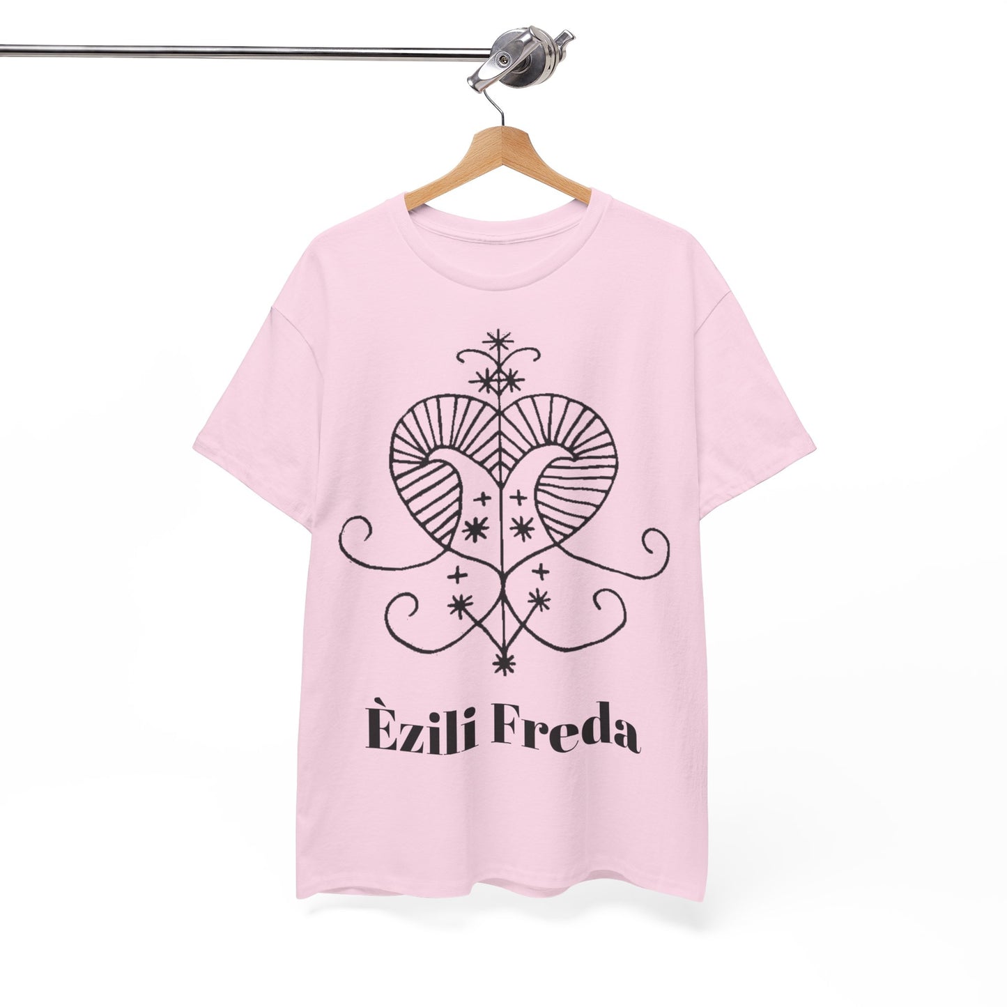 Èzili Freda Vodou Veve Unisex Tee, Haitian Vodou, Machetoupatou