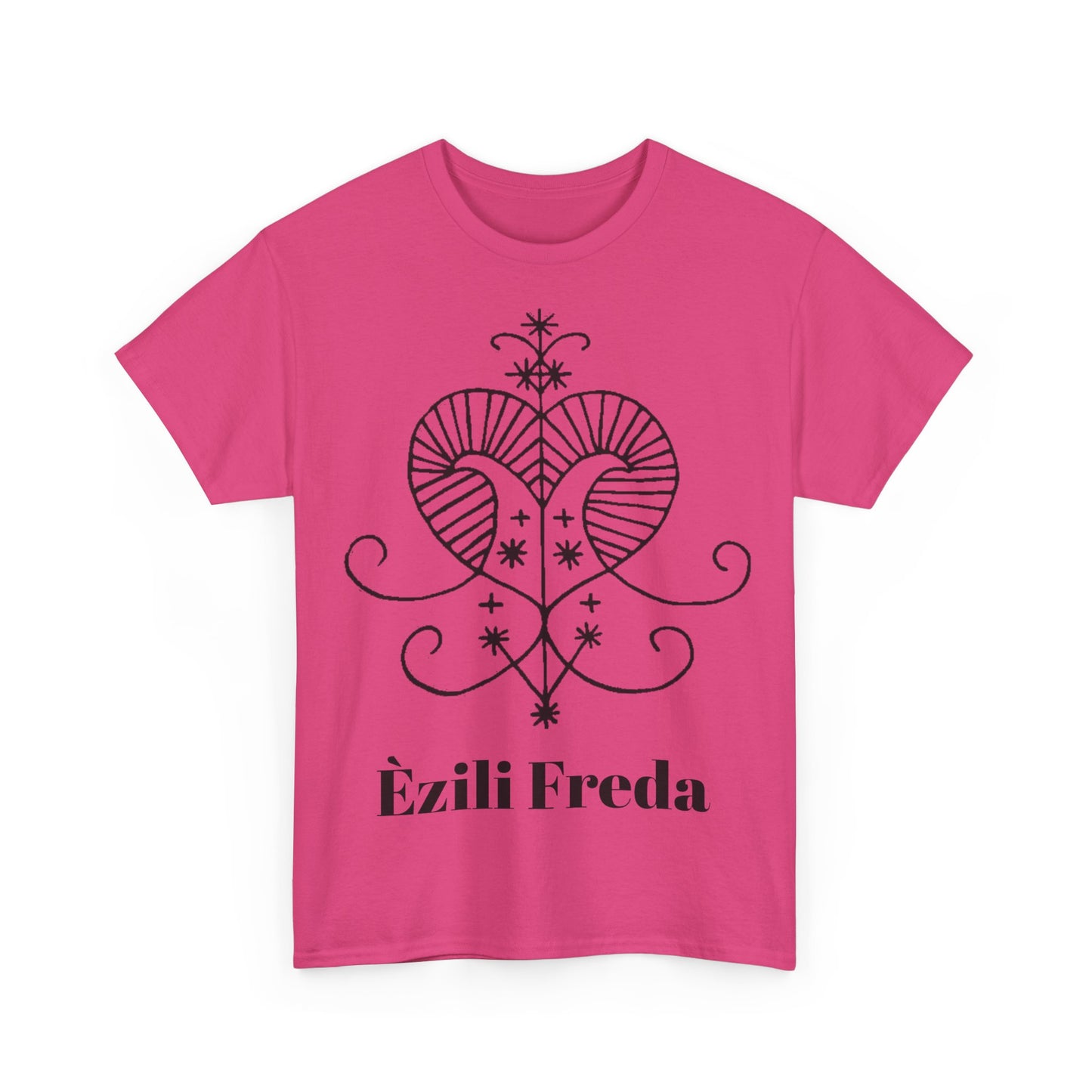 Èzili Freda Vodou Veve Unisex Tee, Haitian Vodou, Machetoupatou