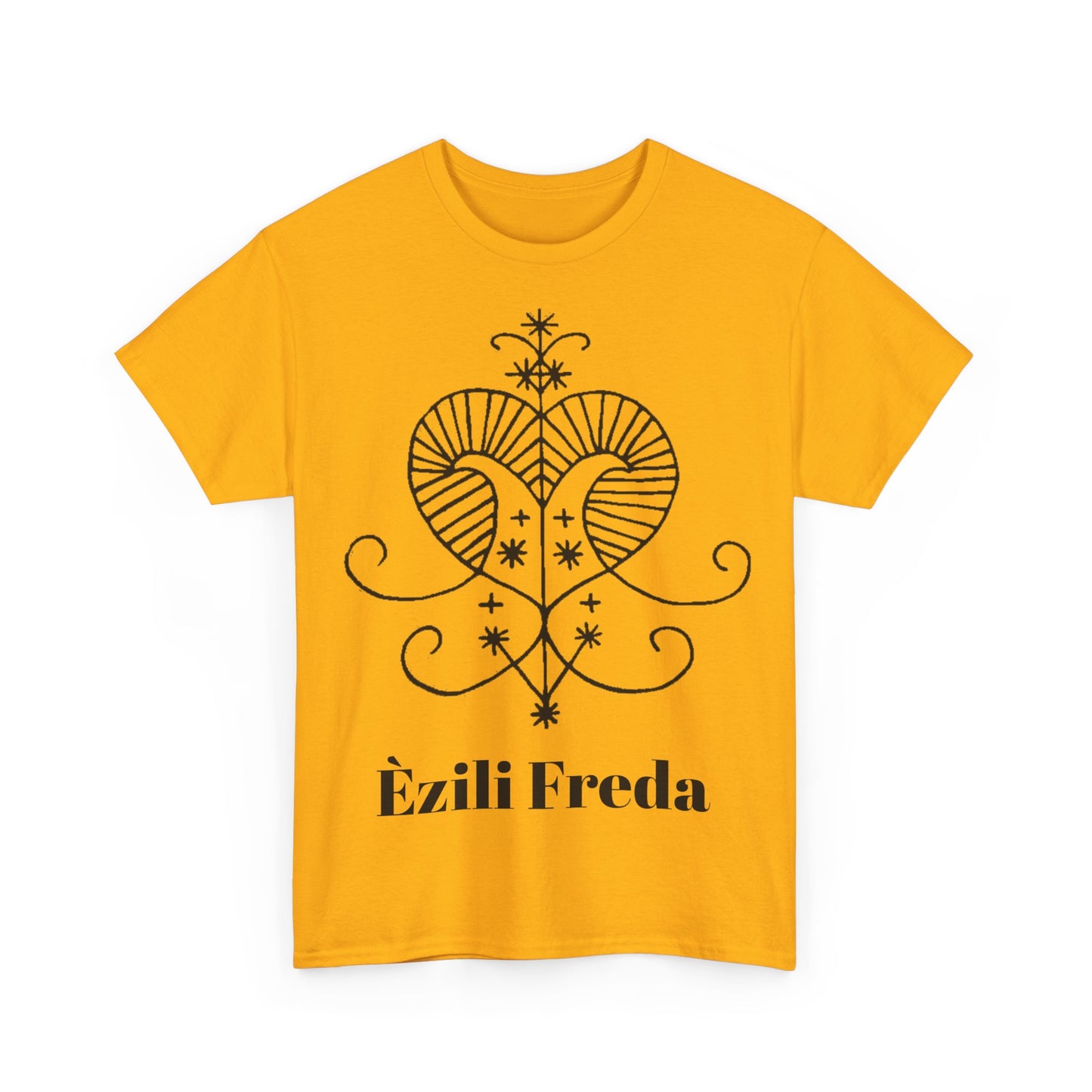 Èzili Freda Vodou Veve Unisex Tee, Haitian Vodou, Machetoupatou