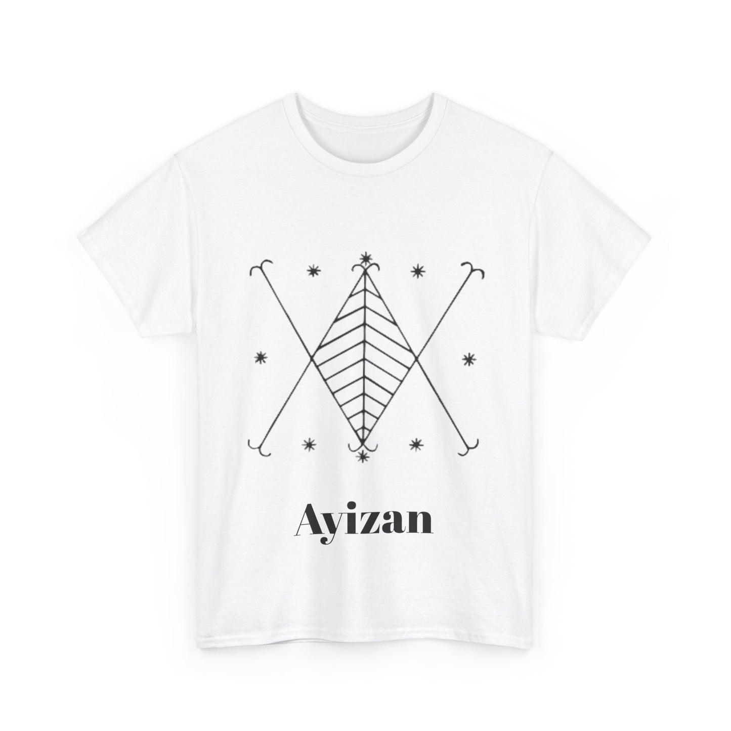 Ayizan Vodou Veve Unisex Tee, Haitian Vodou, Machetoupatou