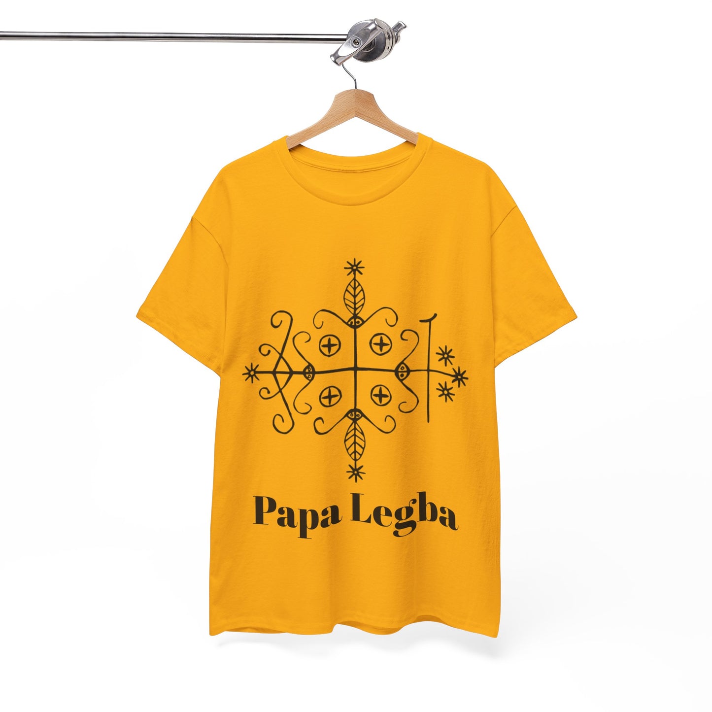 Papa Legba Vodou Veve Unisex Tee, Haitian Vodou, Machetoupatou