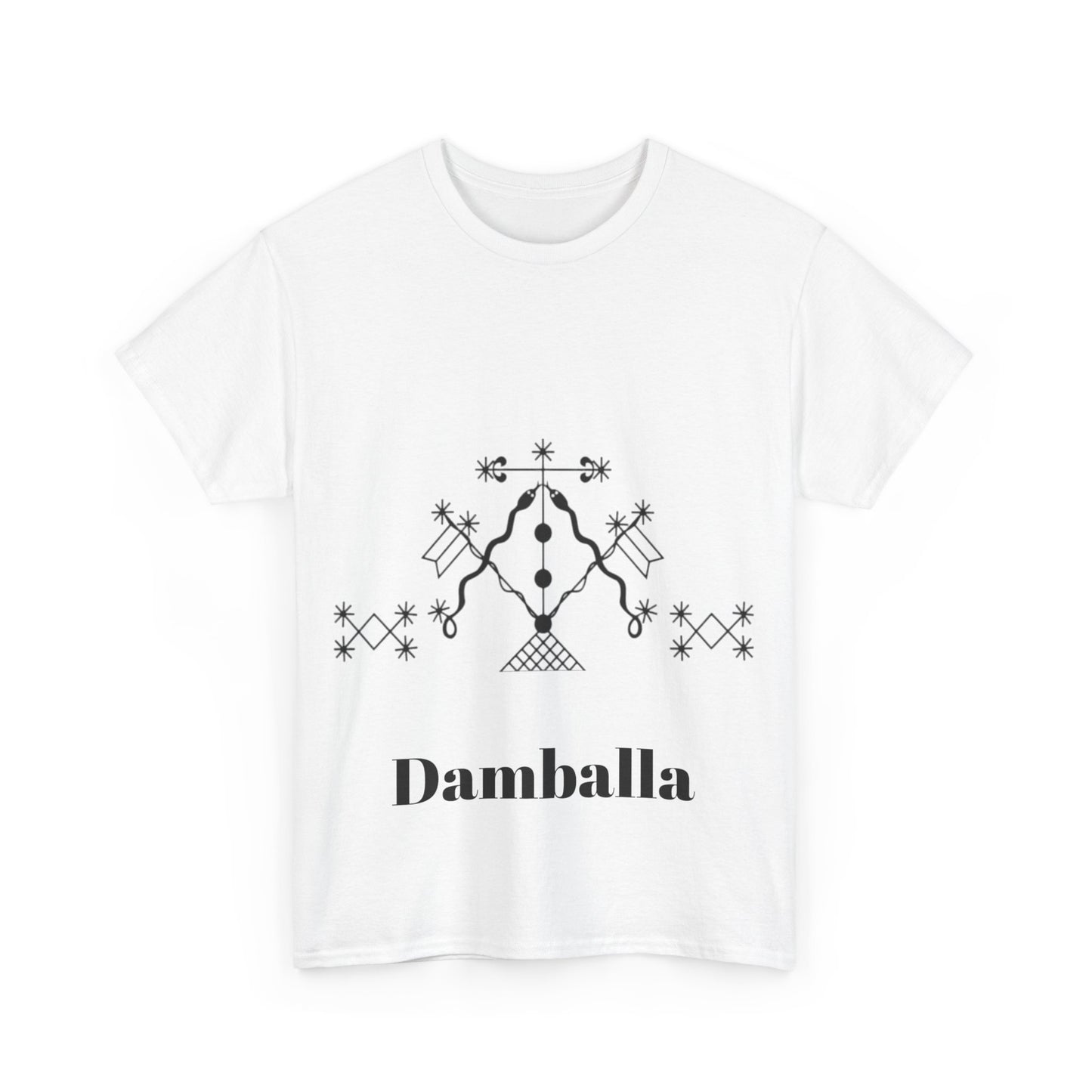 Damballa Vodou Veve Unisex Tee, Haitian Vodou, Machetoupatou