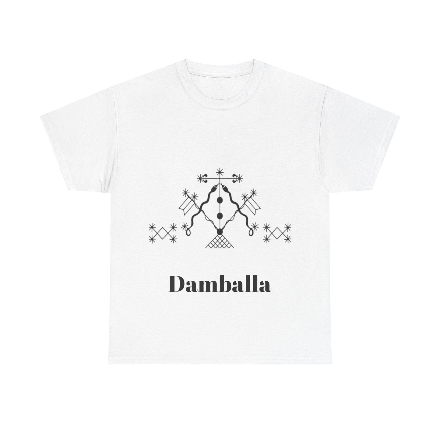 Damballa Vodou Veve Unisex Tee, Haitian Vodou, Machetoupatou