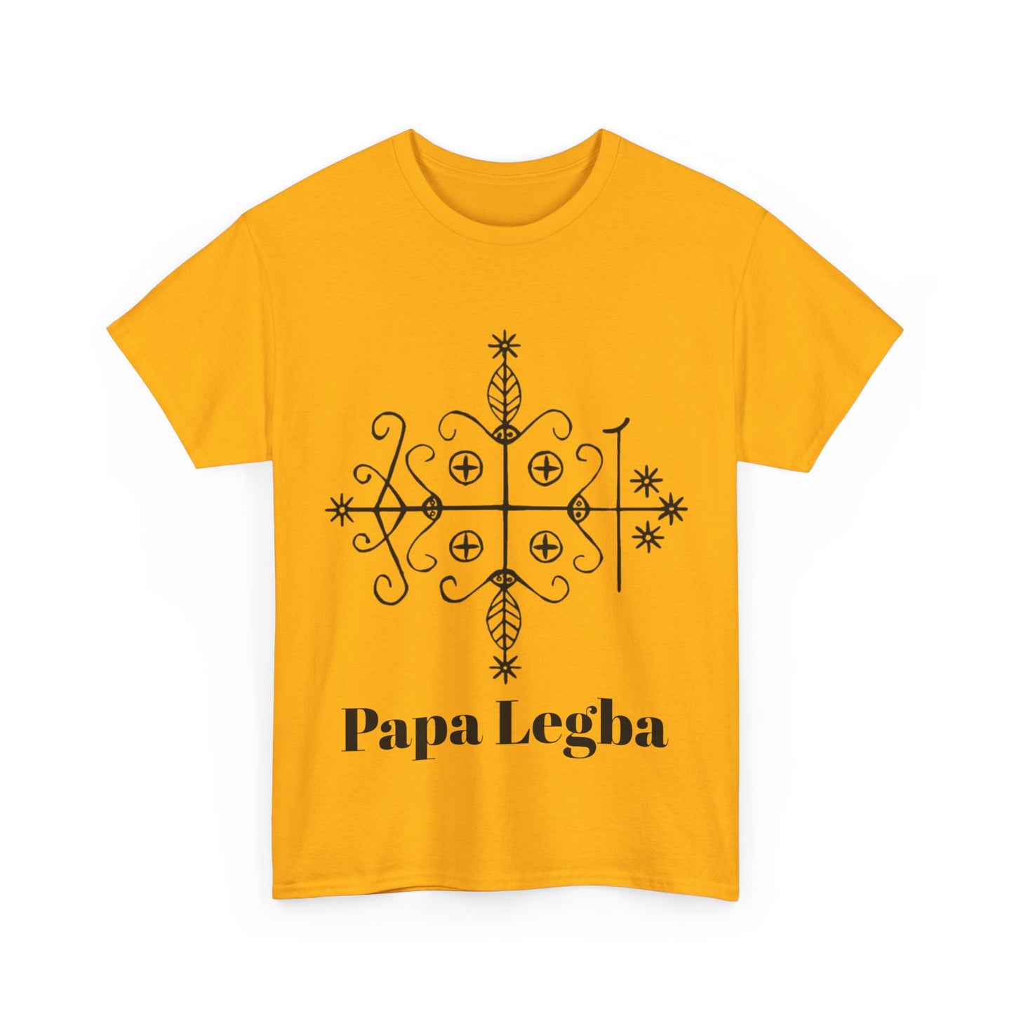 Papa Legba Vodou Veve Unisex Tee, Haitian Vodou, Machetoupatou