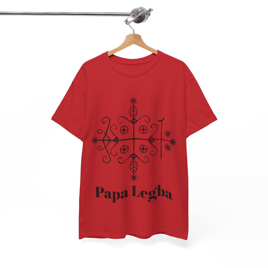 Papa Legba Vodou Veve Unisex Tee, Haitian Vodou, Machetoupatou