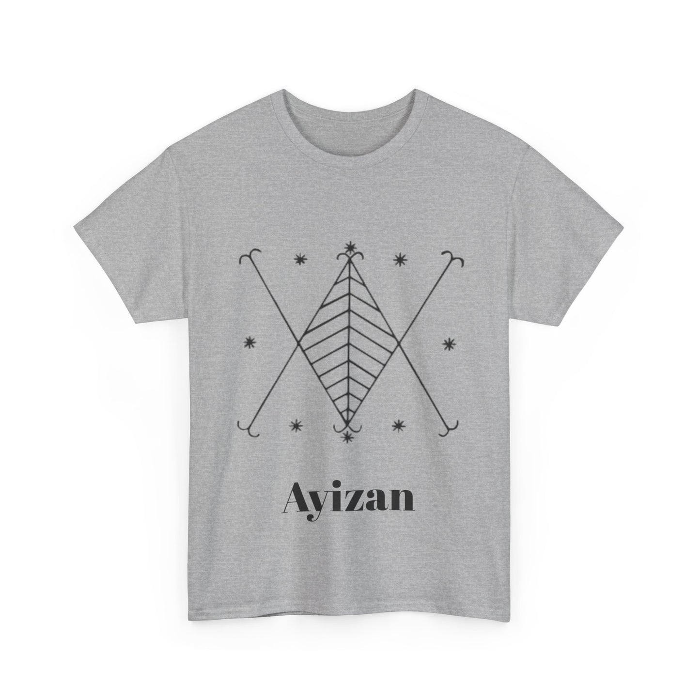 Ayizan Vodou Veve Unisex Tee, Haitian Vodou, Machetoupatou