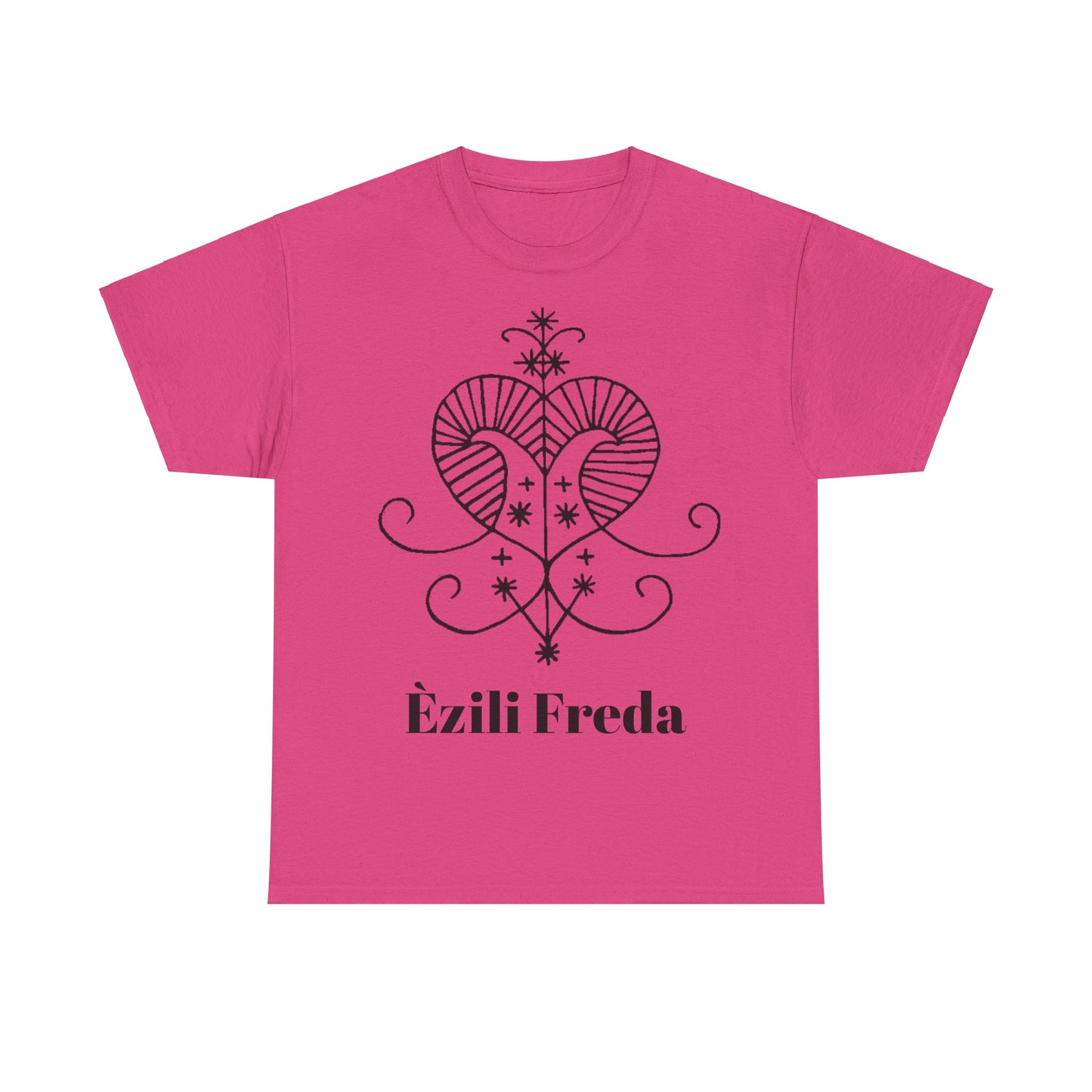 Èzili Freda Vodou Veve Unisex Tee, Haitian Vodou, Machetoupatou