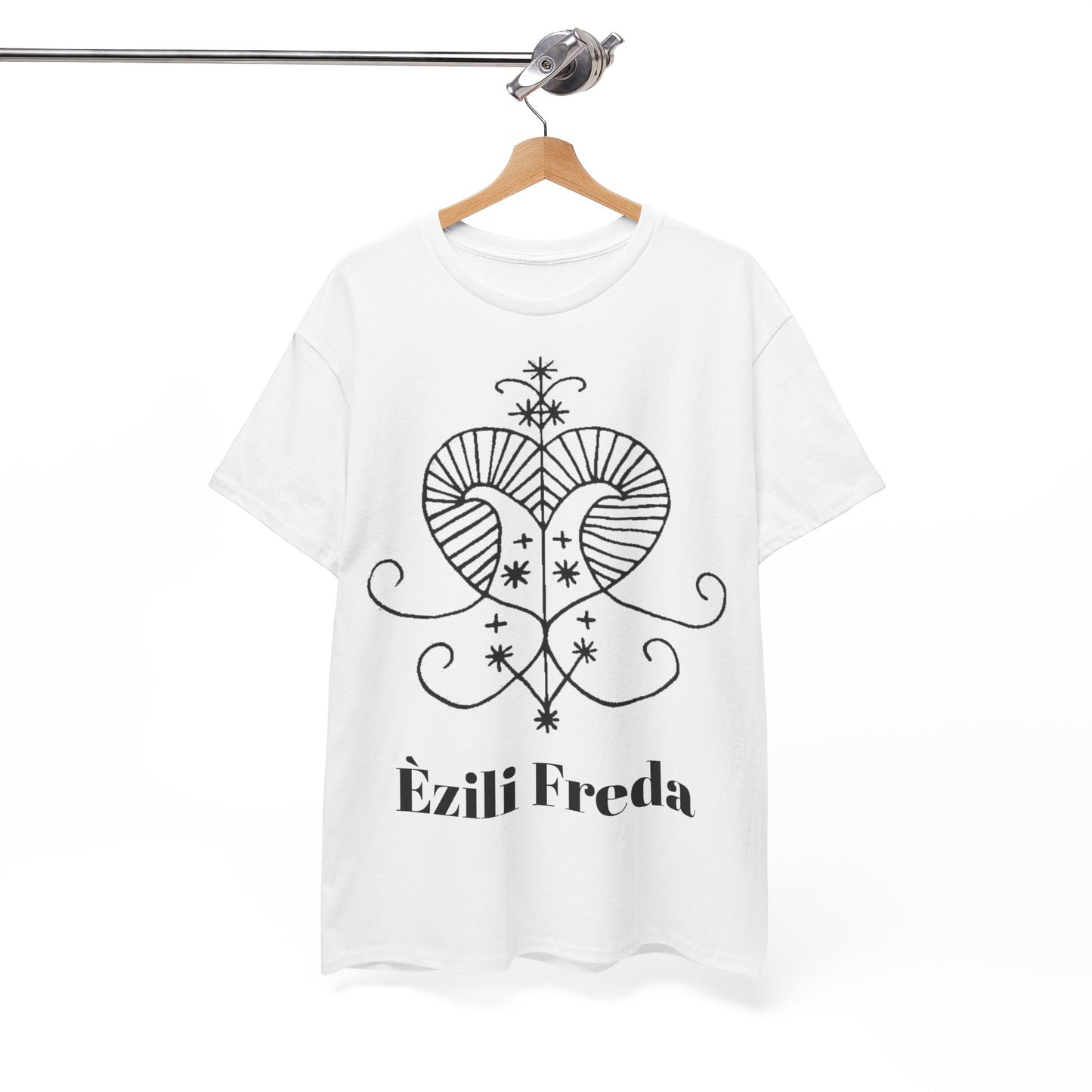 Èzili Freda Vodou Veve Unisex Tee, Haitian Vodou, Machetoupatou